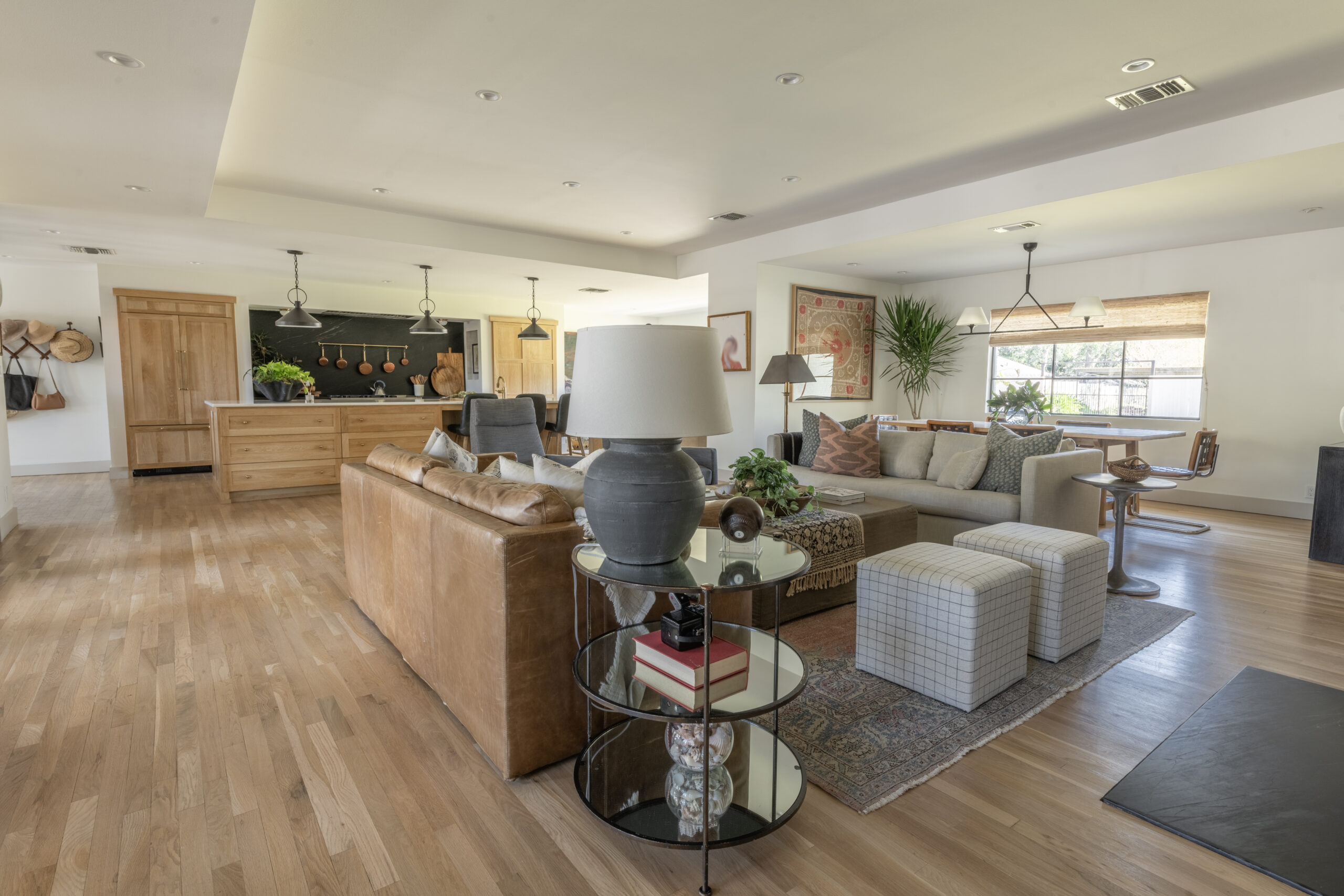 Kitchen and living room remodel in Sugar Land home